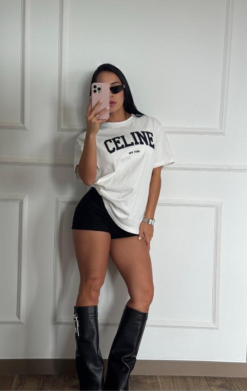 CAMISA CELINE BLANCA - Image 2