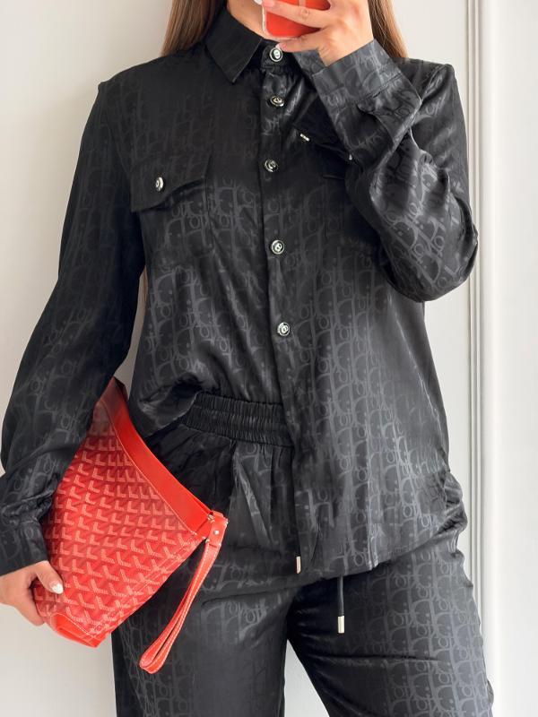 CONJUNTO DIOR SATIN NEGRO - Image 3