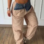 PANTALON DIOR NUDE CON JEANS