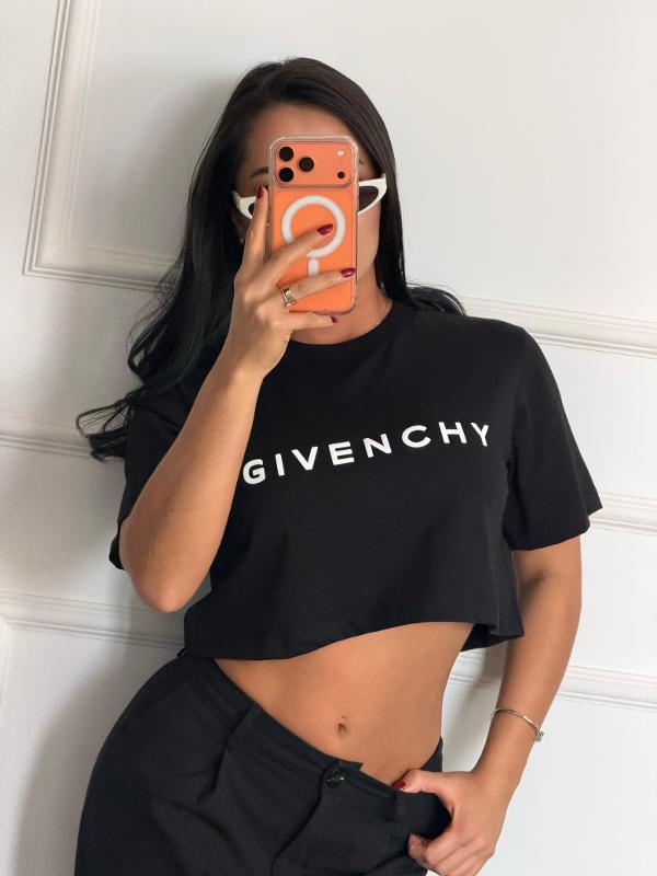 CAMISA GIVENCHY CORTA NEGRA - Image 1