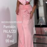 PANTALON PALAZZO PALO DE ROSA