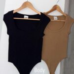 BODY DYNAMIC MANGAS NEGRO Y COCOA