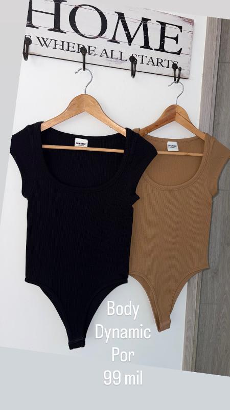 BODY DYNAMIC MANGAS NEGRO Y COCOA - Image 1