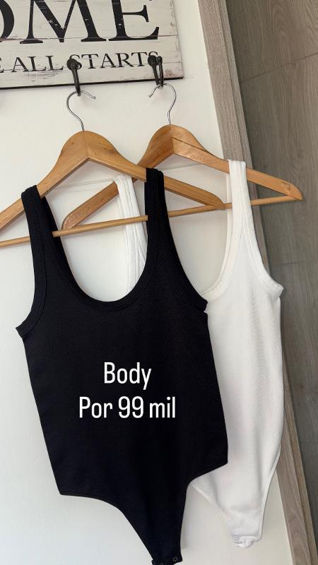 BODY ANEMONE BLANCO Y NEGRO - Image 1