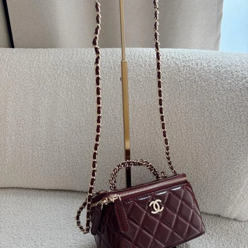 BOLSO CHANEL VINOTINTO - Image 1