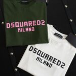 CAMISA DSQUARED2 BLANCA Y VERDE