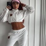 CONJUNTO LOEWE BLANCO TERCIOPELO