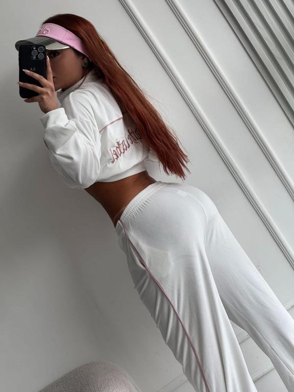 CONJUNTO LOEWE BLANCO TERCIOPELO - Image 2