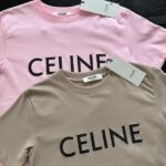 CAMISA CELINE ROSA Y BEIGE