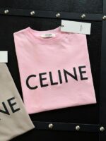 CAMISA CELINE ROSA Y BEIGE - Image 3
