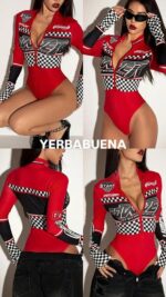 BODY ROJO RACER MANGA LARGA - Image 2