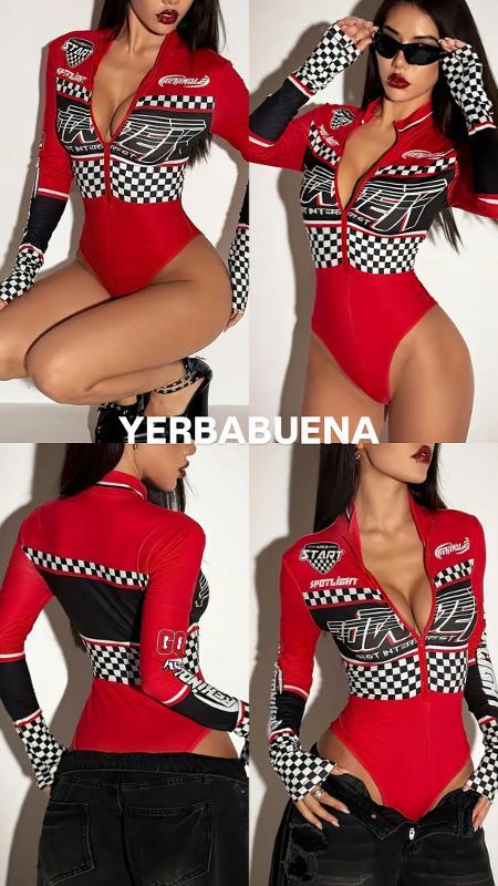 BODY ROJO RACER MANGA LARGA - Image 2