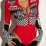 BODY ROJO RACER MANGA LARGA