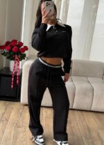 CONJUNTO MIU MIU NEGRO CUELLO BLANCO - Image 2