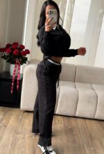 CONJUNTO MIU MIU NEGRO CUELLO BLANCO - Image 3