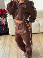 CONJUNTO BALENCIAGA CAFE