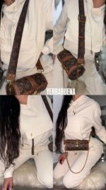 CONJUNTO LOUIS VUITTON MONOGRAM CIERRE NUDE - Image 2