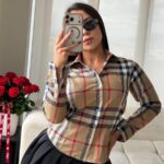 CAMISERA BURBERRY MONOGRAM