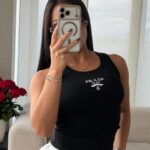 CAMISILLA PRADA NEGRA