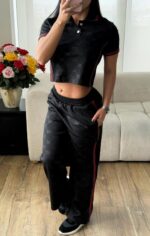 CONJUNTO GUCCI NEGRO EN CAMISA