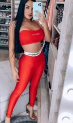 LEGGINS PACO RABANNE ROJO - Image 3