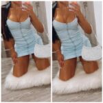 VESTIDO JEANS CON CIERRE IRIS