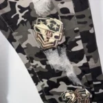 JEANS MILITAR CON PARCHES NEW PLAY - Image 2