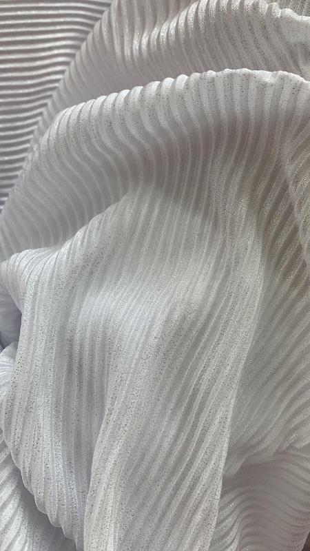 FALDA PLIZADA IA BLANCA PERLADA - Image 4