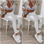 LEGGINS ALGODON BLANCO