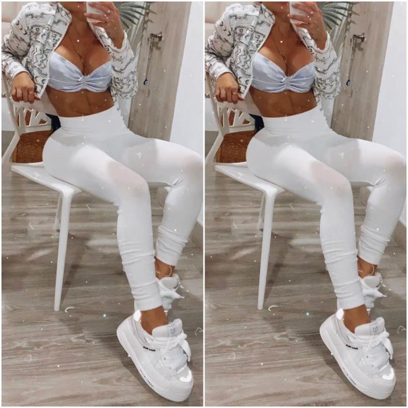 LEGGINS ALGODON BLANCO - Image 1