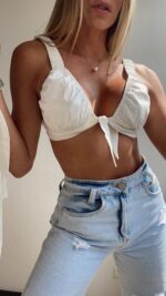 TOP CON CAMISERA BLANCO - Image 3