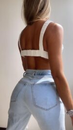 TOP CON CAMISERA BLANCO - Image 2