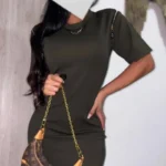 VESTIDO LOUIS VUITTON MILITAR