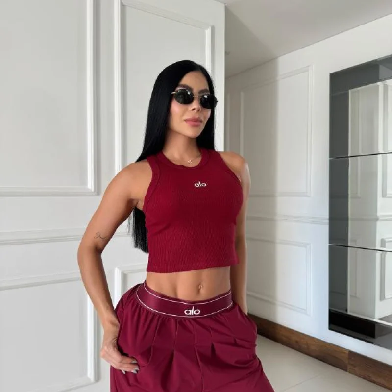 SET ALO PANTALON VINOTINTO CAMISILLA - Image 3