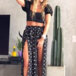 FALDA ESTRELLAS NEGRA