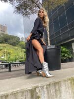 ENTERIZO NEGRO COLA DE PATO - Image 2